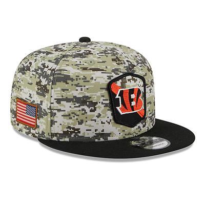 Cincinnati Bengals New Era 2021 Salute To Service 39THIRTY Flex Hat - Black/ Camo