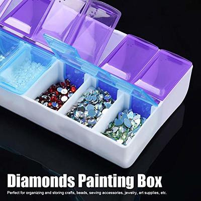 Embroidery Storage Container Beads Box Transparent Diamond Painting  Accessories