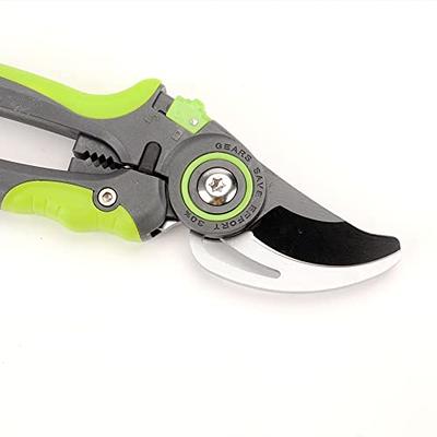 KAJUDA 8 Pruning Shears, Professional Bypass Garden Shear Hand Pruners  Gardening Shears Clippers for Plants, Flower Cutter Florist Scissors  Trimming