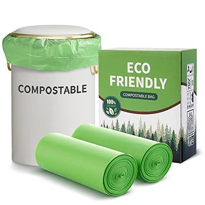 AYOTEE 100% Compostable Trash Bags, Small Compost Bags 1.3 Gallon, Small Trash  Bags Compostable Bags for Kitchen Compost Bin 4.5-5 Liter, Meeting ASTM  D6400 Standards Certified By OK Compost 125 Count - Yahoo Shopping