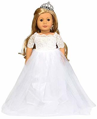 ZITA ELEMENT 51 Pcs 11.5 Inch Girl Doll Clothes and Accessories