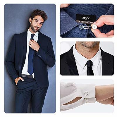 12pcs, Collar Extenders, Comfy & Premium Invisible Neck Extender, Adds 1 in  Instantly, Button Extenders for Mens Dress Shirts Suits Trouser, Coat,  Shirts (Black, White, Silver) - Yahoo Shopping