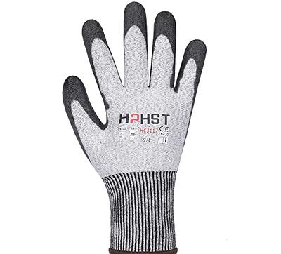 HPHST Cut Resistant Gloves Level A6 Cut Proof Work Gloves Smart Touch 3  Pairs (Medium) - Yahoo Shopping