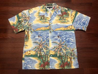 Blive ved Streng Bluebell Large 2002 Tommy Hilfiger Men's Hawaiian Shirt S/S Button Up Blue Yellow  Beach Surfer Surfing Palm Trees Vintage Early 2000's Streetwear - Yahoo  Shopping