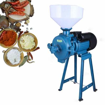 Electric Grain Mill Barley Grinder Malt Crusher Roller Grain Mill Grain  Grinder Home Brew Mill Food Grade Stainless Steel Cereal Beans Mill+4x  Hopper