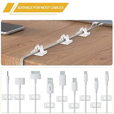  50pcs Adhesive Wire Clips,Car Cable Organizer,Cable