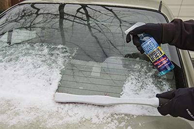 1 Bottle Car Windshield & Rearview Mirror Defrost & Anti-Fogging & Snow  Melting Quick De-Icer Solution