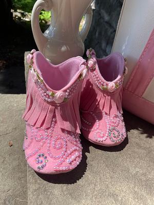 newborn baby girl cowgirl boots