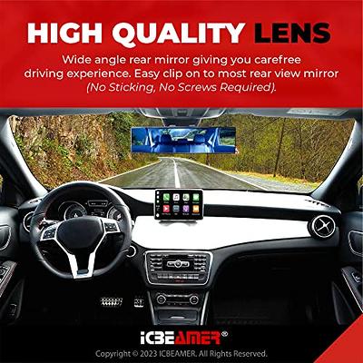 Car Rearview Mirror Panoramic Wide Angle Rear View Mirror Convex Car  Accessories