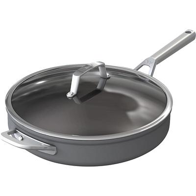 KitchenAid Hard Anodized Nonstick 3 Quart Saute Pan with Lid - Black -  Yahoo Shopping