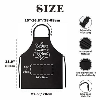 World's Best Baker White Cooking Apron, Funny Kitchen Aprons For Women And  Men, Machine Washable