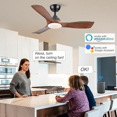 Alexa compatible discount ceiling fan