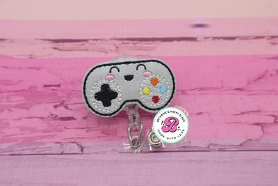 Cute Purple Glitter OR Nurse Badge Reel, Nurse Badge Reel