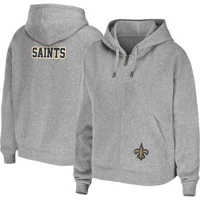 New Orleans Saints Women's Color Block Hoodie Long Sleeve