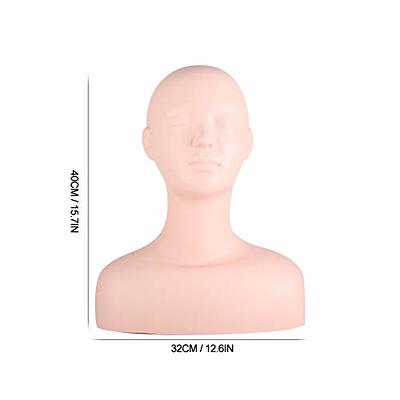 Mannequin Head Model, Lash Mannequin Head for Makeup Practice, Soft  Material Mannequin Head for Wigs Eyebrow Display Training - Yahoo Shopping