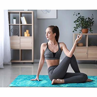 Yoga Mat, Thick Non-Slip Exercise Mats for Home Workout, Pilates, Yoga,  Exercise and Fitness, Yoga Mat Backpack (72 X 24 X 1/4)