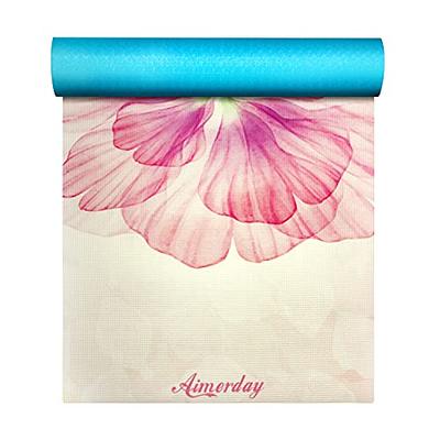 Yoga Mat, Premium 1/4 inch Imprint Non Slip Extra Thick Fitness