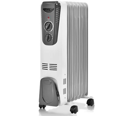 Portable 7 Fin Electric Space Heater Offer - LivingSocial