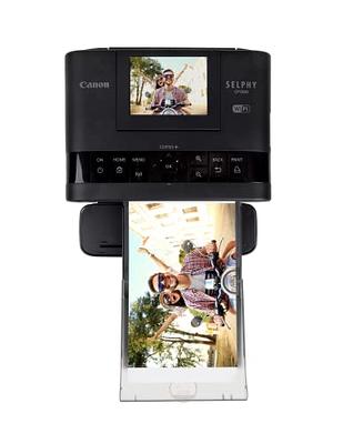 Canon SELPHY CP1300 Wireless Compact Photo Printer + RP-108 High-Capacity  Color Ink/Paper Set Bundle, Black - Yahoo Shopping