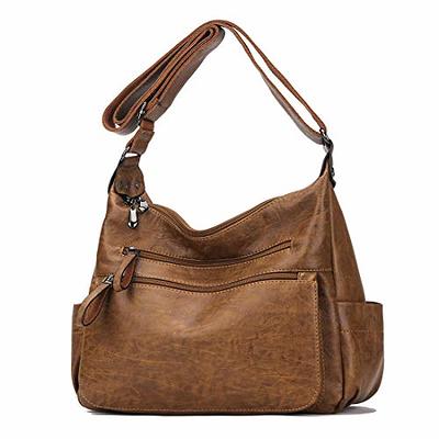 JANSBEN Crossbody Bag for Women Shoulder Purses - Medium PU