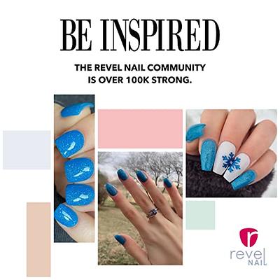 Revel Nail Dip Powder - Blue Glitter Dip Powder for Nails, Chip Resistant  Dip Nail Powder with Vitamin E and Calcium, DIY Manicure, Whirlpool - Yahoo  Shopping