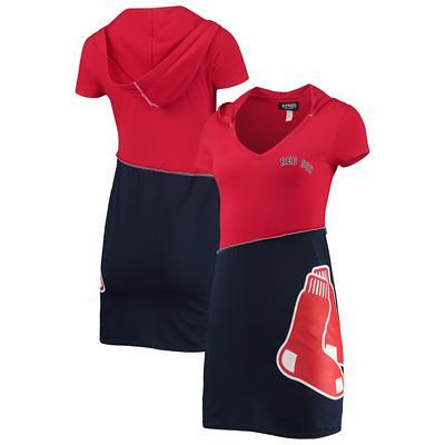 Boston Red Sox Soft as a Grape Girls Youth Melange Dress - Heathered Red