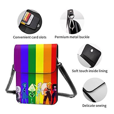 Pobecan Steven Anime Universe Small Cell Phone Purse Crossbody Leather  Handy Phone Bag Adjustable Shoulder Strap For Travel Daily 7.5x5.3 Inches -  Yahoo Shopping