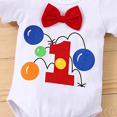 Circus First Birthday Onesie Circus/ Carnival Cake Smash 