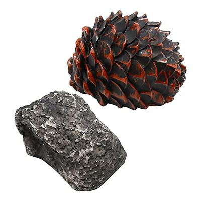 Katzco Hide a Spare Key Fake Rock - 2 Pack, Gray Camouflage Stone Diversion  Safe Looks and