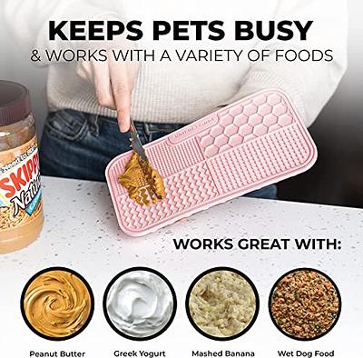  Pup Culture Dog Lick Mat for Dogs, Feeding Pad for Anxious Pets  Plus 4 Different Puzzles for Mental Stimulation for Dogs - Supports Mental,  Dental, and Digestive Health, Bite Resistant and