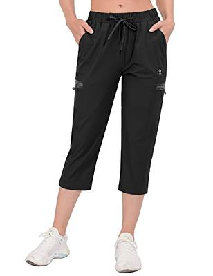 Willit Womens Capris Pants Quick Dry Lightweight Hiking Athletic