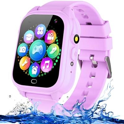 Kids Smart Watches Girls with 26 Games, High-Resolution Touchscreen Camera  Flashlight Music Player for Girls Watches Ages 7-10, Kids Watch for Girls