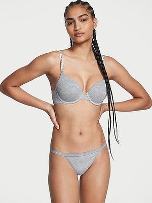 Stretch Cotton V-String Panty, Grey, M - Women's Panties - Victoria's Secret  - Yahoo Shopping