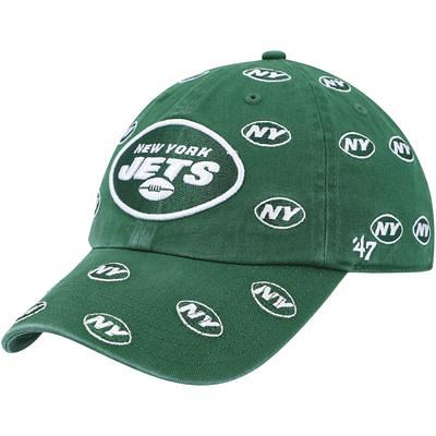 Men's '47 Green New York Jets Striped Bucket Hat