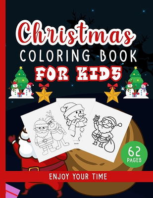 Coloring Books For Boys Ages 8-12: Cute Christmas Coloring pages