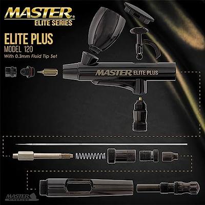  Master Airbrush Model G22 Multi-Purpose Dual-Action Gravity  Feed Airbrush, 0.3mm Tip, 1/3 oz Fluid Cup, 6 Foot Air Hose - User  Friendly, Versatile Set Kit - Spray Auto Graphics, Art, Cake