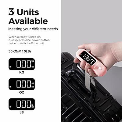 Samadex Luggage Scale, Digital Weight Scales for Travel