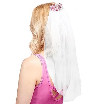 Rose Gold Print Bride To Be Veil Bachelorette Party Supplies Bridal Shower  Decoration Accessories Gift Engagement Decoration - Yahoo Shopping