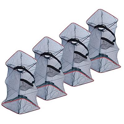 Foldable Mesh Crab Fishing Net - Crayfish, Lobster, Shrimp, Prawn