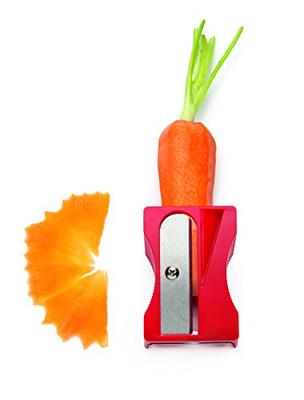 Monkey Business Karoto Carrot Sharpener | Vegetable Peeler | Veggie Peeler & Cucumber Peeler | Fun Kitchen Gadgets | from A Series of Unique Peelers F