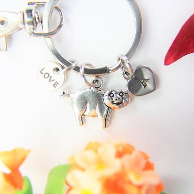 Cute Dog Keychain With Bagcharm (Select From Drop Down Menu