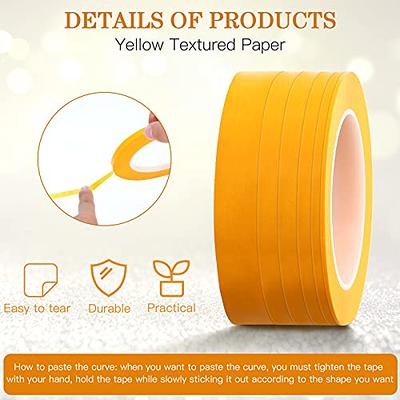 Thin masking tapes for painters