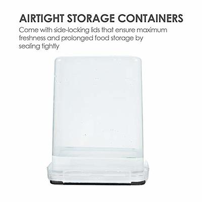 4Pc Large Food Storage Container 176Oz, BPA Free for Flour, Sugar