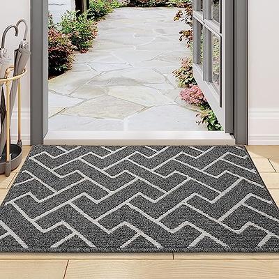 YAOSH Floor mat,Rubber mats for Floor,Floor mats for Home,Rubber Floor  mats,3D Visual Optical Floor Mat Black White Plaid Round Rugs Vortex  Optical