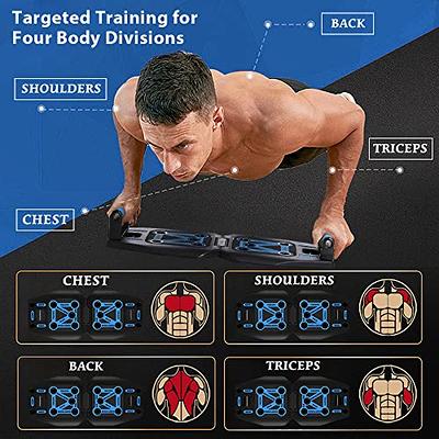 Eoneka Push Up Board 12 In 1 Fitness Pushup Stand Home Workout Equipment  Foldable Home Gym Equipment Strength Training Arm Chest Muscle Exercise Fat  Burning for Men Women Weights - Yahoo Shopping