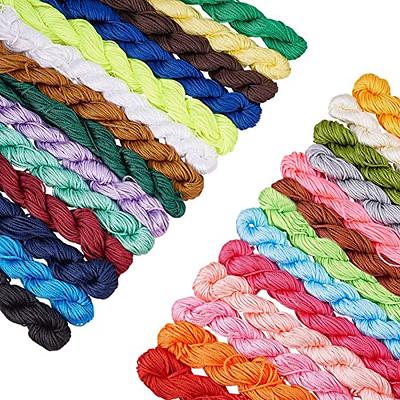 10 meter 2mm Nylon String Chinese Satin Silk Braided Cord Love Binding Rope