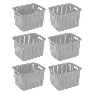 CleverMade 17-Gallon (s) Polyester Laundry Basket in the Laundry Hampers &  Baskets department at