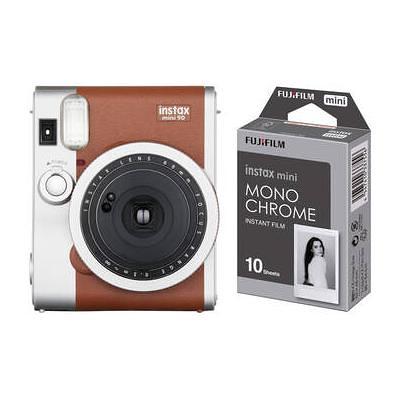 Fujifilm Instax Mini 90 Neo Classic Instant Film Camera - Brown - Fast  Shipping.