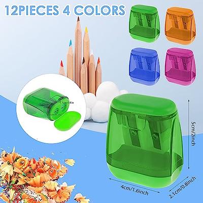 Pencil Sharpener, Cute Manual Pencil sharpeners for Kids, Sharpener for  Eyeliner Pencil, Fun Pencil Sharpener, Office Colored Pencils Sharpener,  Artist Pencil Sharpener, Gift for Kids 