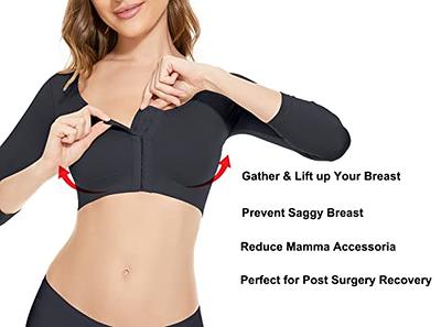 Women Post Surgery Bra Front Closure Compression Posture Corrector